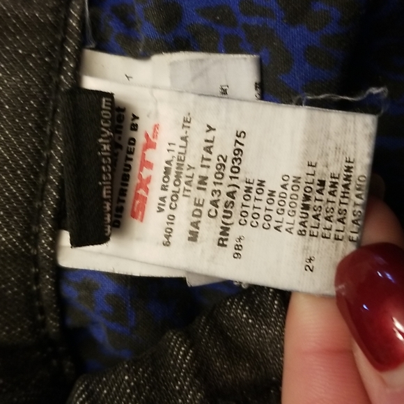 Miss Sixty black grayish jeans size 27 - Picture 10 of 12